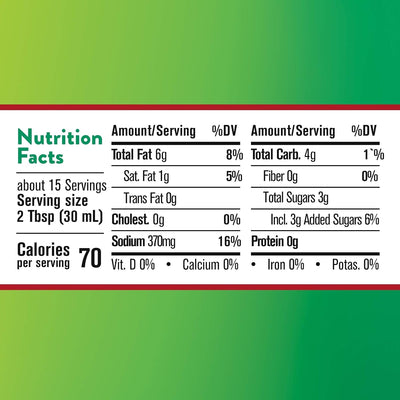 Wish-Bone Zesty Robusto Italian Salad Dressing, 15 FL OZ