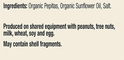 Good Sense Roasted & Salted Organic Pumpkin Seeds (Pepitas), Non-Gmo & All Natural, 6 Ounce Resealable Bag