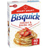 Betty Crocker Heart Smart Bisquick Pancake and Baking Mix, Low-Fat & Cholesterol-Free, 40 Oz.