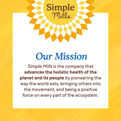 Simple Mills Sweet Thins Cookies, Seed and Nut Flour, Honey Cinnamon - Gluten Free, Paleo Friendly, Healthy Snacks, 4.25 Ounce (Pack of 1)