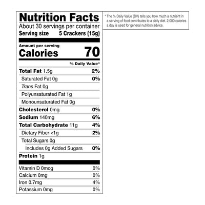 , Original Saltine Crackers, 16 Oz (Previously , Packaging May Vary)