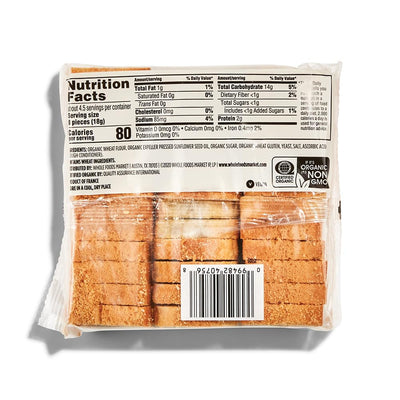 , Toasts Mini Organic, 2.8 Ounce