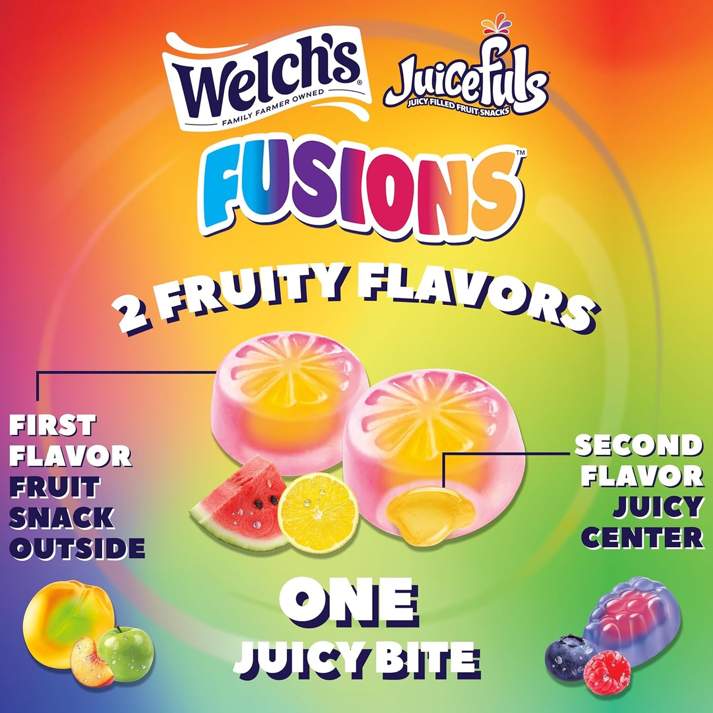 Welch'S Fruit Snacks, Assorted Fruit Flavor, 0.8Oz Case of 50
