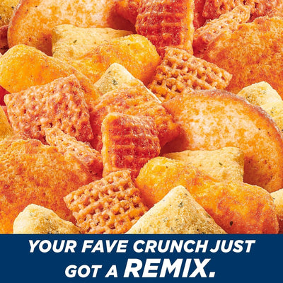 Chex Mix Snack Mix, Remix Cheesy Pizza, Savory Snack Bag, 11 Oz