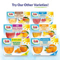 Dole Fruit Bowls Diced Peaches in 100% Juice Snacks, 4Oz 4 Total Cups, Gluten & Dairy Free, Bulk Lunch Snacks for Kids & Adults