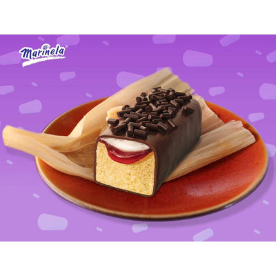 Marinela Gansito Strawberry and Crème Filled Snack Cakes | 1 Pack (8 Count)