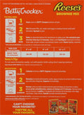 Betty Crocker REESE'S Brownie Mix with REESE’S Peanut Butter Chips, 16 Oz