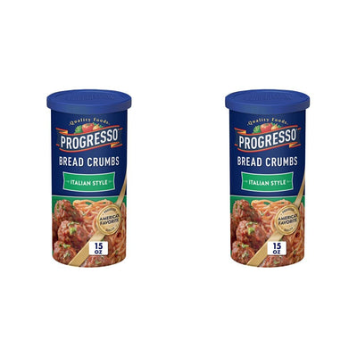 Progresso, Italian Style Bread Crumbs, 15 Oz. (Pack of 2)