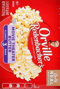 Orville Redenbacher'S Movie Theater Butter Microwave Popcorn, 3.29 Ounce Classic Bag, 3-Count
