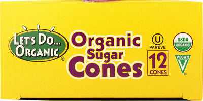 Let'S Do Organics Organic Sugar Cones, 4.6 Oz