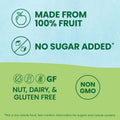 Gogo Squeez Fruit on the Go, Apple Apple, 3.2 Oz (Pack of 4), Unsweetened Fruit Snacks for Kids, Gluten Free, Nut Free and Dairy Free, Recloseable Cap, BPA Free Pouches