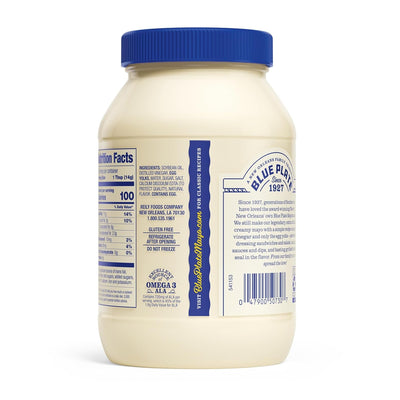 Blue Plate Real Mayonnaise, Homestyle Mayo for Chicken Salad to Deviled Eggs, 30 Fl Oz (Pack of 1)