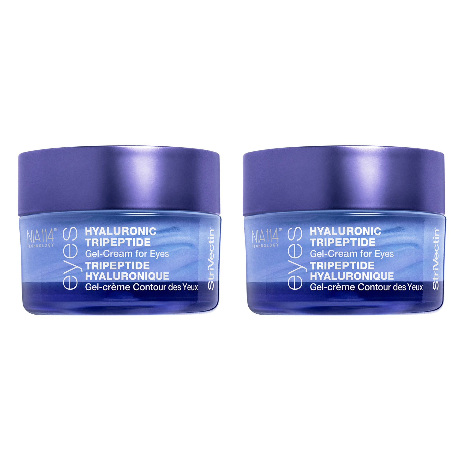 Strivectin Hyaluronic Tripeptide Gel-Cream for Eyes, 0.5 Oz, 2-Pack