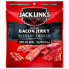 Jack Link'S Bacon Jerky, Hickory Smoked, 2.5 Oz. Bag - Flavorful Ready to Eat Meat Snack with 11G of Protein, Made with 100% Thick Cut, Real Bacon - Trans Fat Free (Packaging May Vary)