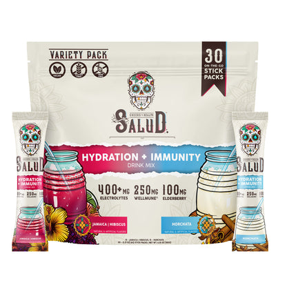 Taste Salud Hydration + Immunity, 30 Individual Stick Packs, Variety Pack