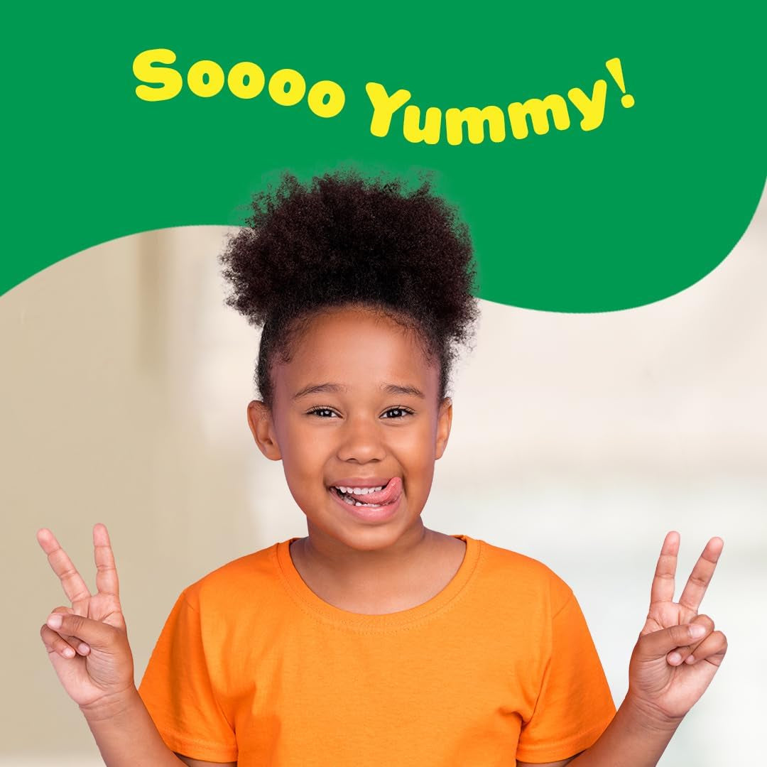 L’Il Critters Immune C Daily Gummy Supplement Vitamin for Kids, for Vitamin C, D and Zinc for Immune Support, Orange, Lemon, Strawberry and Cherry Flavors, 190 Gummies (Packaging May Vary)