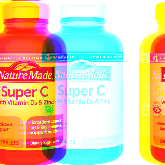 Nature Made Super C with Vitamin D3 and Zinc, 200 Tablets