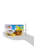 Dole Fruit Bowls Diced Peaches in 100% Juice Snacks, 4Oz 4 Total Cups, Gluten & Dairy Free, Bulk Lunch Snacks for Kids & Adults