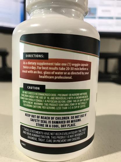 Naturals Green Coffee Bean Extract - Non-Gmo, Gluten-Free Supplement (30 Count (Pack of 1)