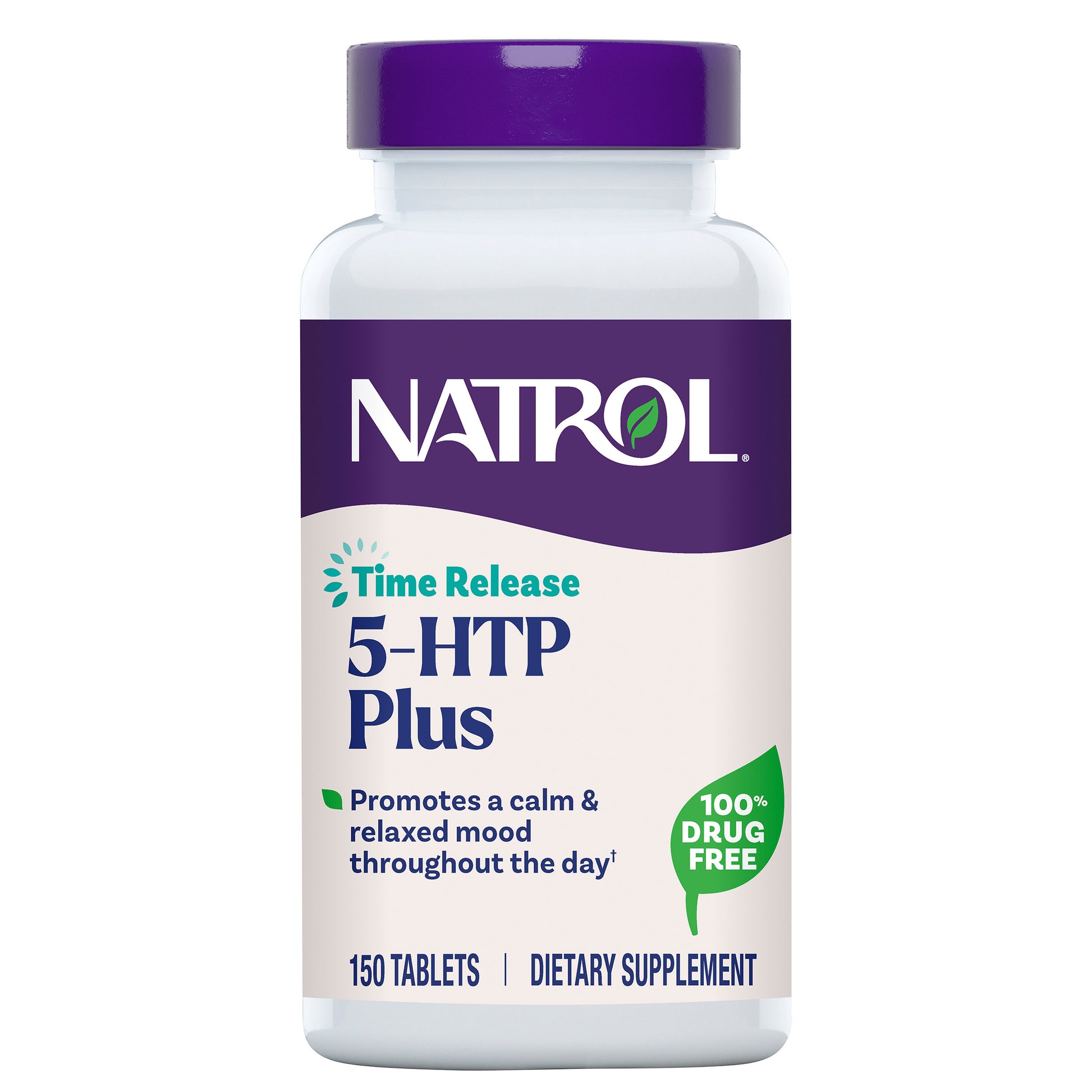 Natrol 5-HTP plus Mood & Relaxation 100 Mg., 150 Time Release Tablets