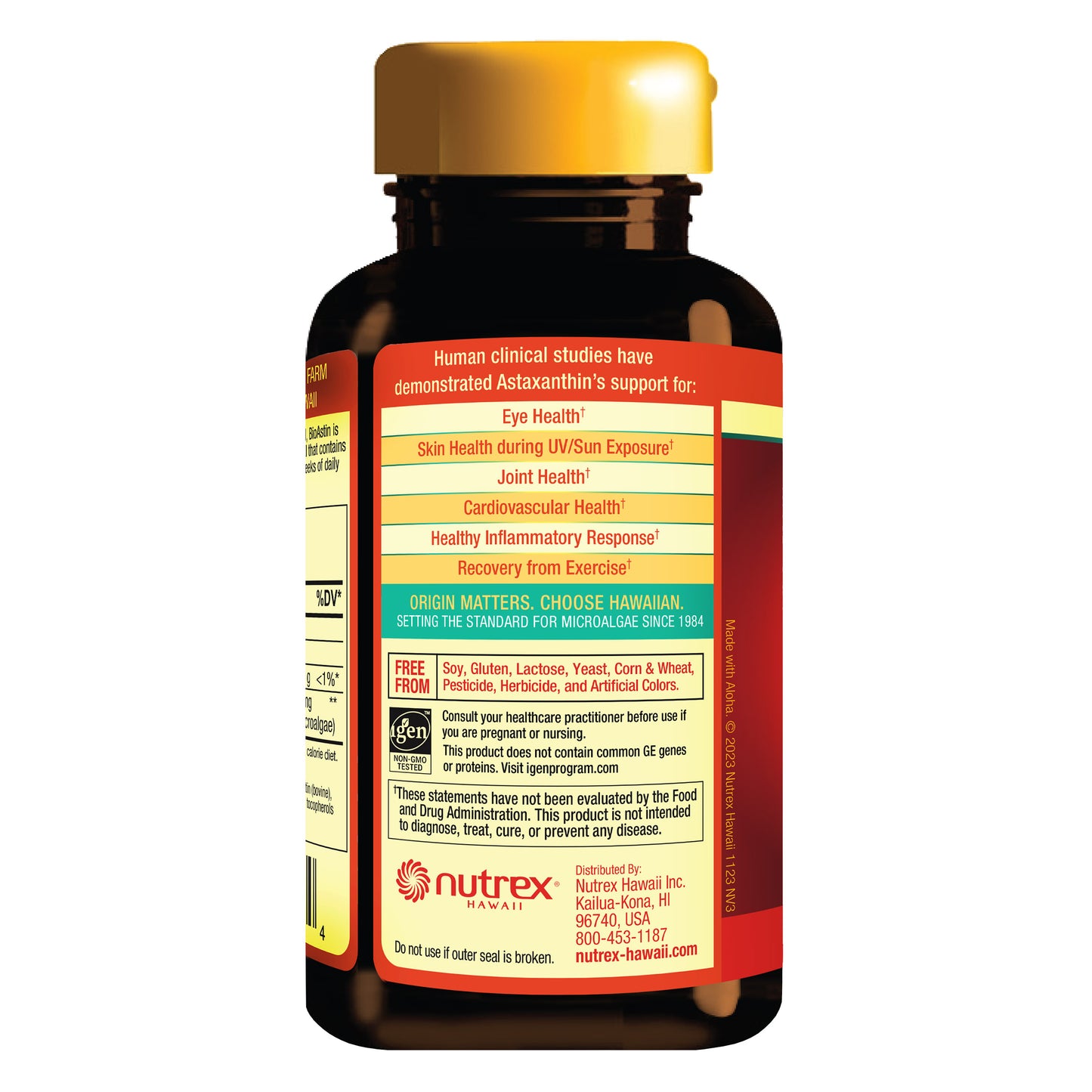 Bioastin Hawaiian Astaxanthin 12 Mg, 120 Softgels