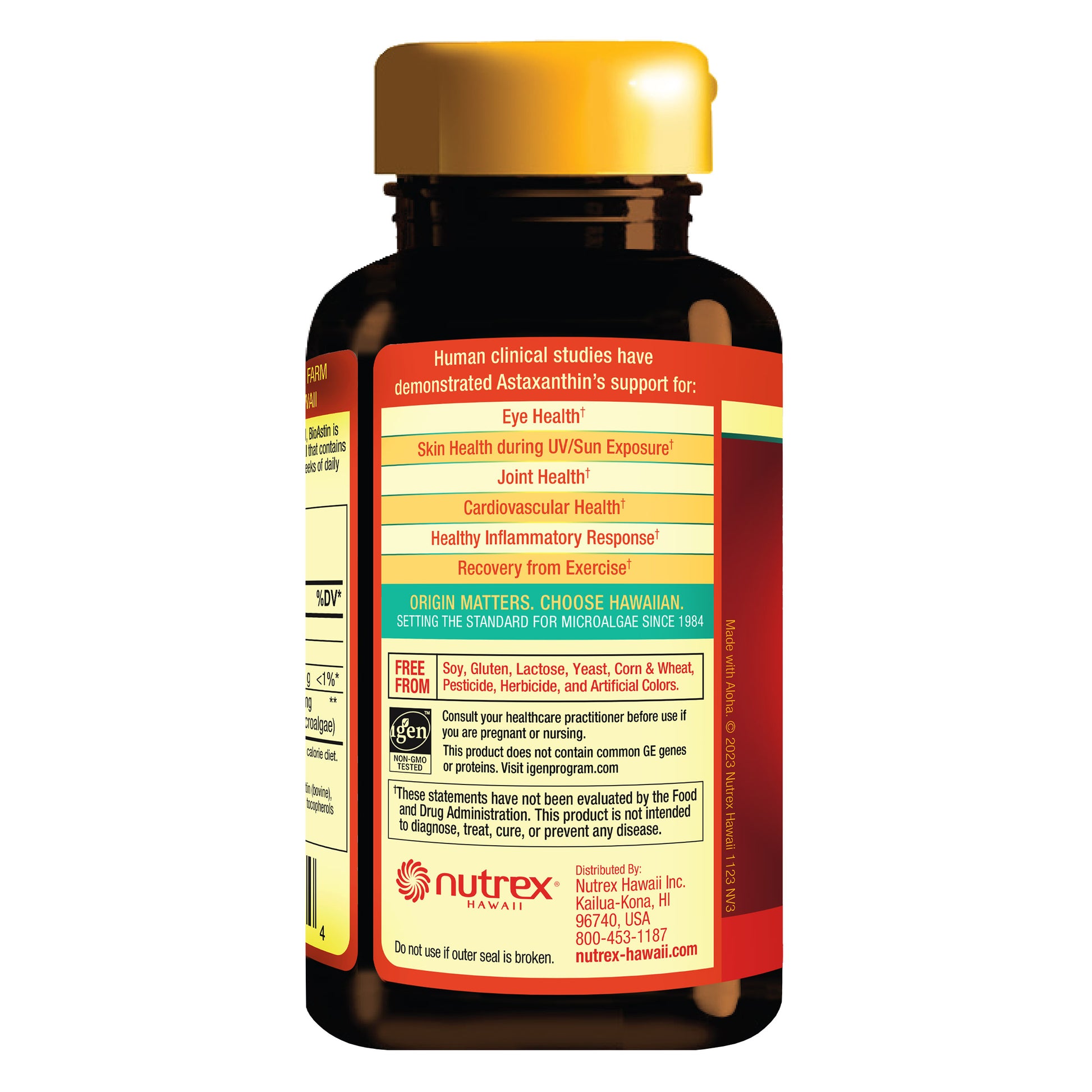 Bioastin Hawaiian Astaxanthin 12 Mg, 120 Softgels