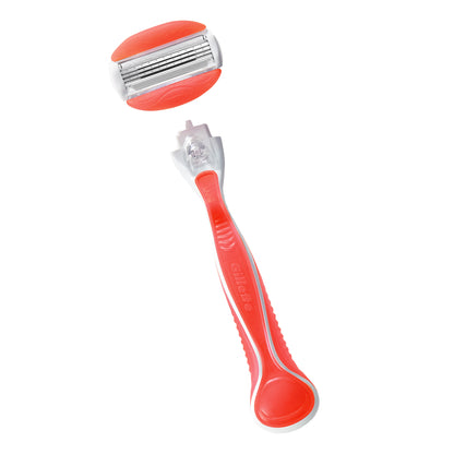 Gillette Venus Comfort Glide Sunny Citrus, 1 Razor + 12 Cartridges Gel