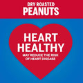 PLANTERS Salted Cocktail Peanuts, 16 Oz. Resealable Jar - Cholesterol Free Heart Healthy Snack - a Good Source of Essential Nutrients - Premium Quality Peanuts - Kosher