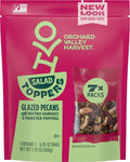 Orchard Valley Harvest Salad Toppers Glazed Pecans with Sweetened Cranberries & Roasted Pepitas, 0.85 Oz (Pack of 7), Gluten Free, Non-Gmo, No Artificial Colors or Preservatives