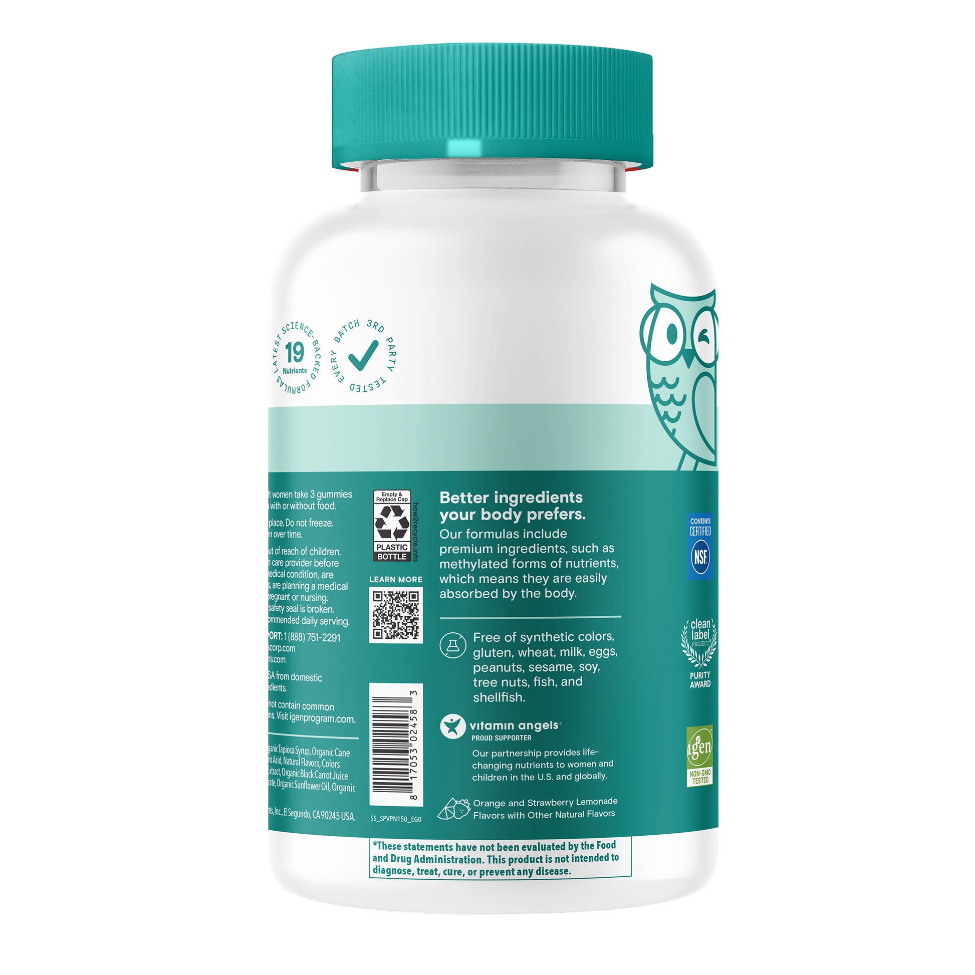 Smarty Pants Prenatal Plus, 150 Gummies