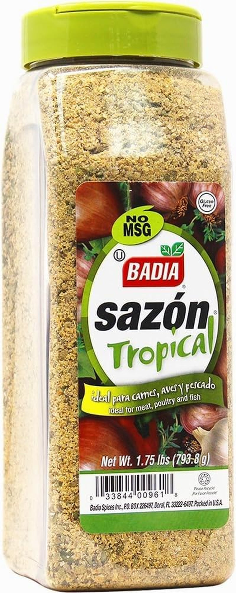 Badia Sazon Tropical, 1.75 Lbs Case of 12