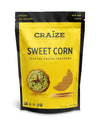 Craize Sweet Corn Crisps | Gluten Free, Vegan, Kosher, Toasted Corn Crackers | 4 Oz Each