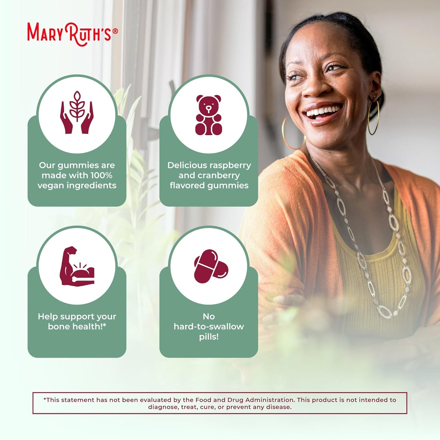 Maryruth Organics Multivitamin for Women 14 | Women'S Multivitamin Gummies for Immune Support| Skin Health | Sugar Free | Vegan | Non-Gmo | 60 Count