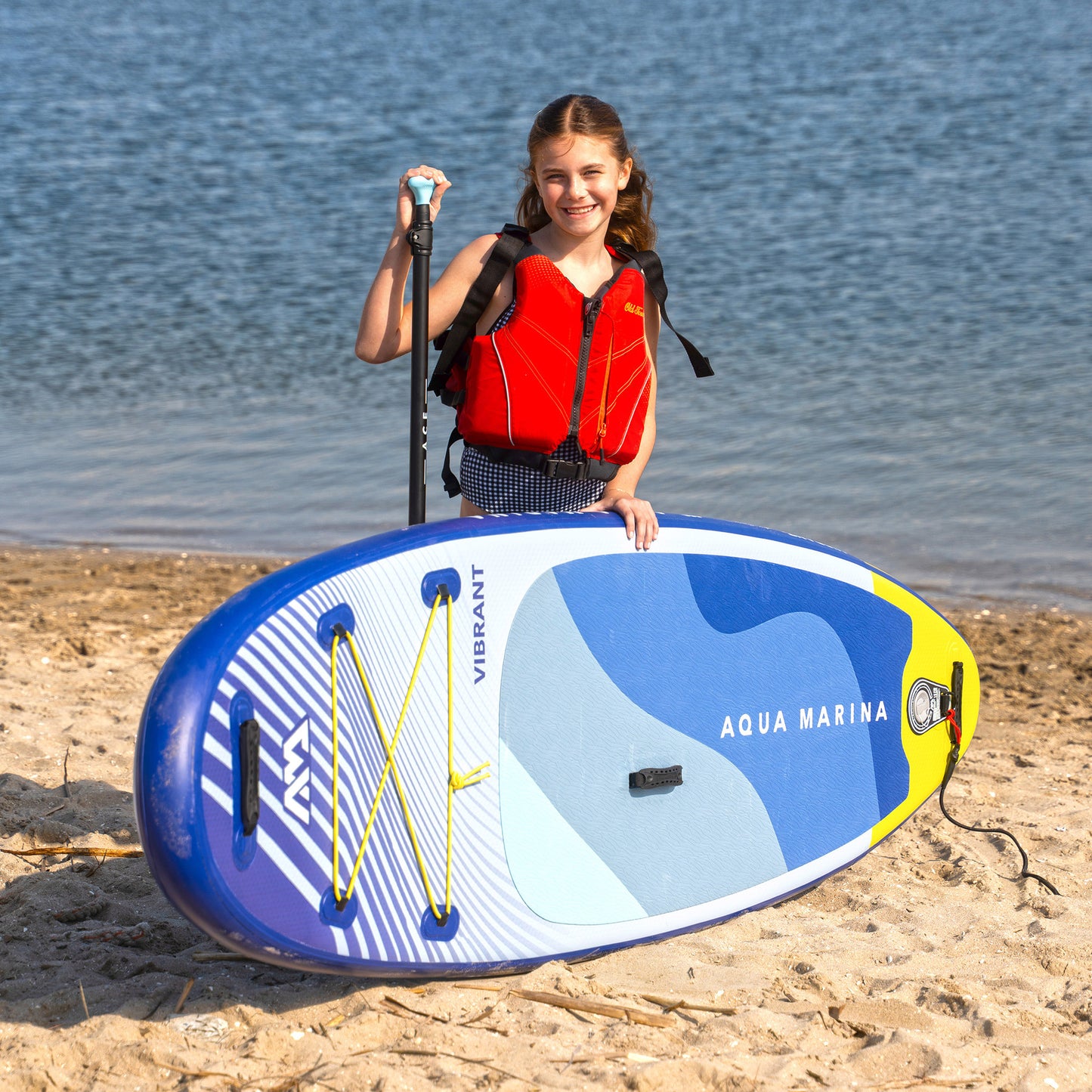 Aqua Marina Vibrant 8' Youth Inflatable Paddleboard