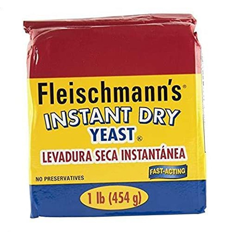 Fleischmann’S Yeast, Fleischmann’S Instant Dry Yeast, 16 Ounce - Case of 6