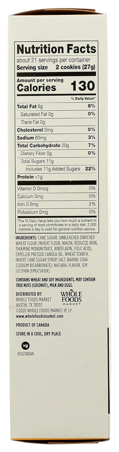 , Vanilla Sandwich Creme Cookies, 20 Ounce