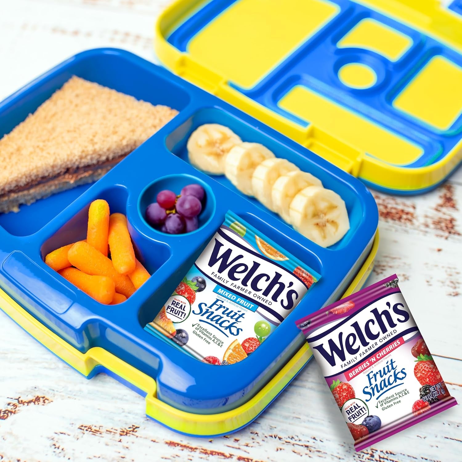 Welch'S Fruit Snacks, Mixed Fruit & Berries ', 0.8 Oz Case of 60