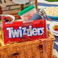 TWIZZLERS Twists Strawberry Flavored Licorice Style, Low Fat Candy Bag, 16 Oz