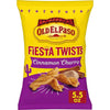 Old El Paso Fiesta Twists, Cinnamon Churro, Crispy Corn Snacks, 5.5 Oz