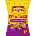 Old El Paso Fiesta Twists, Cinnamon Churro, Crispy Corn Snacks, 5.5 Oz