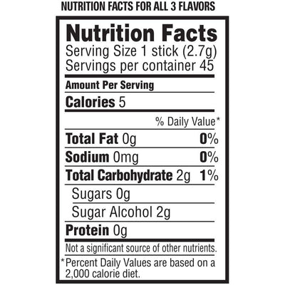 WRIGLEYS EXTRA PEPPERMINT CHEWING GUM SUGAR FREE STICK RP 35 CT