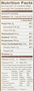 Back to Nature Gluten Free Crackers, Multi-Seed Rice Thins - Dairy Free, Non-Gmo, Made with Whole Grain Brown Rice Flour, Delicious & Quality Snacks, 4 Ounce​
