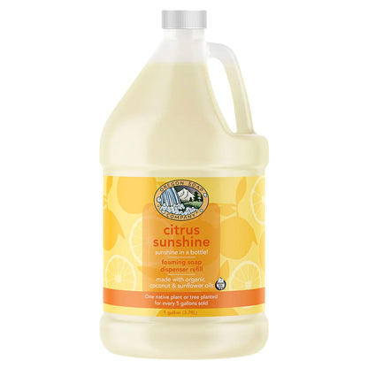 Oregon Soap Company Organic Foaming Soap, 1 Gallon