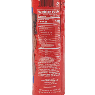 Conchita Chocolate Maria Cookies - Versatile Snack, Dessert, or Breakfast Food - 7 Oz (Pack of 1)