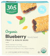 , Organic Blueberry Cereal Bar 6 Count, 7.8 Ounce