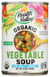 HEALTH VALLEY Organic No Salt Vegetable Soup, 15 OZ