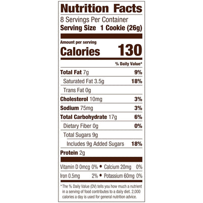 Pepperidge Farm Tahoe Crispy White Chocolate Macadamia Nut Cookies, 7.2 OZ Bag (8 Cookies)