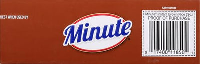 Minute Brown Rice, Instant Brown Rice for Quick Meals, 28-Ounce Box