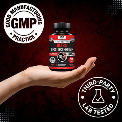 Naturals Ultra  - Men'S  Booster with Tongkat Ali, Horny Goat Weed, Tribulus - Natural Workout Supplement for Energy, Stamina, and Strength Booster - 90 Count