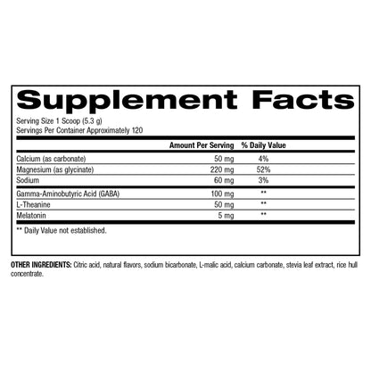 Trunature Magnesium Nighttime Powder, 636 Grams, 22.4 Oz